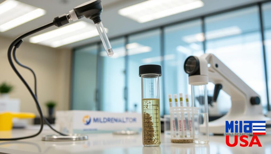 Air sampling techniques for mold detection Air sampling techniques for mold detection