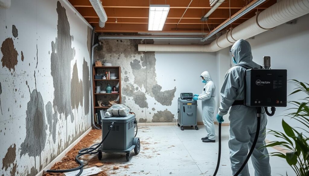 Rapid response in mold remediation Rapid response in mold remediation