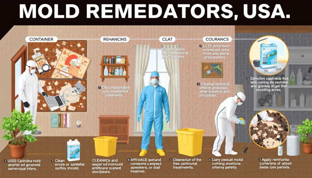 mold containment procedures how long does mold remediation take