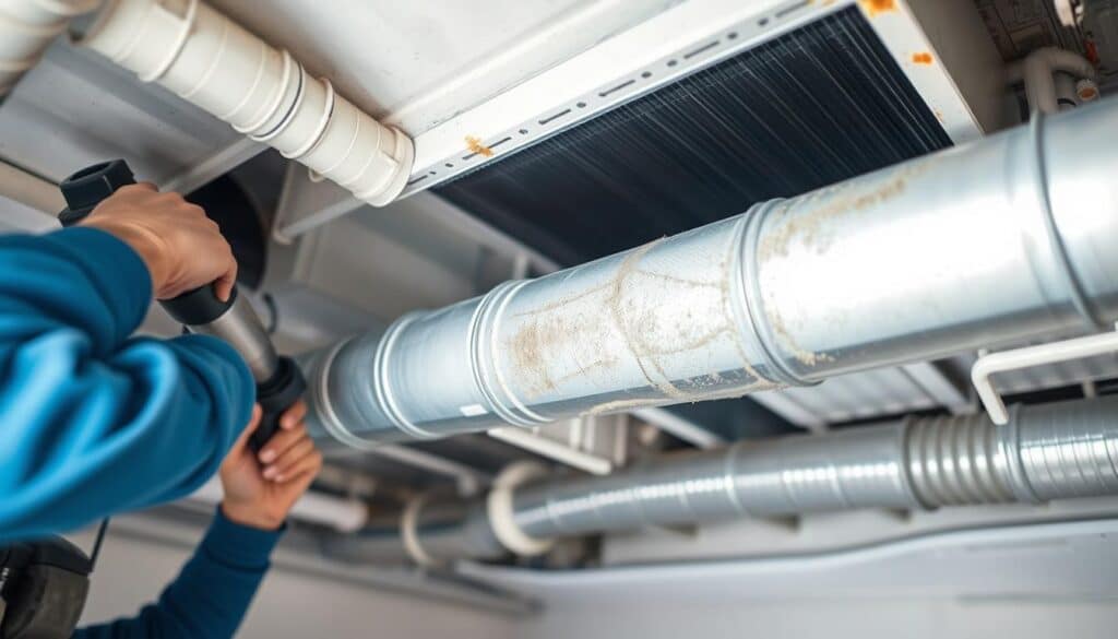 Air duct maintenance for mold prevention Air duct maintenance for mold prevention