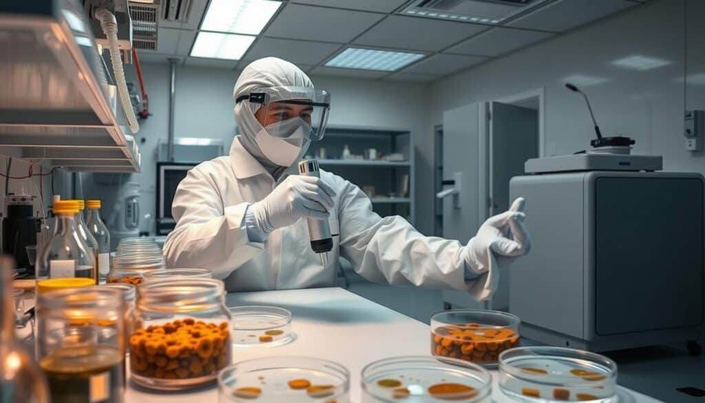 Air sampling for mold testing Air sampling for mold testing