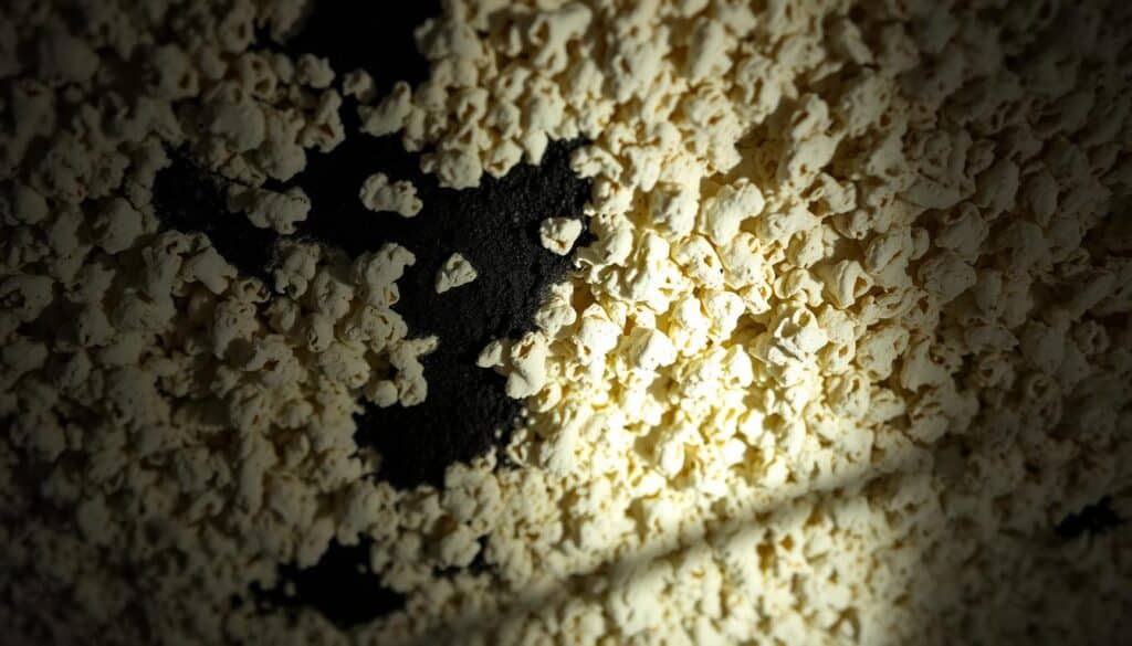 How to Get Rid of Black Mold on Popcorn Ceiling