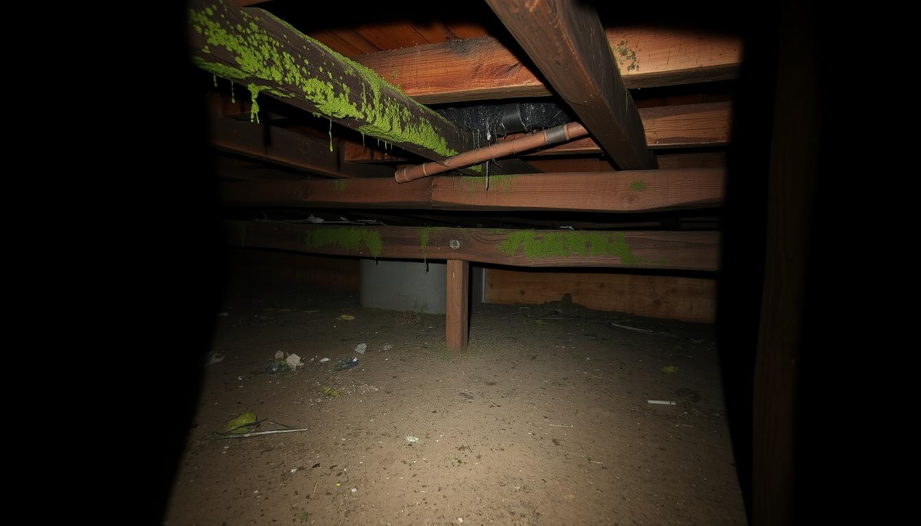How to Get Rid of Mold on Floor Joists in Crawl Space