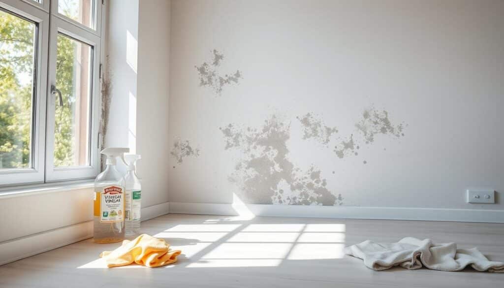 How to Remove Mould from Walls with Vinegar