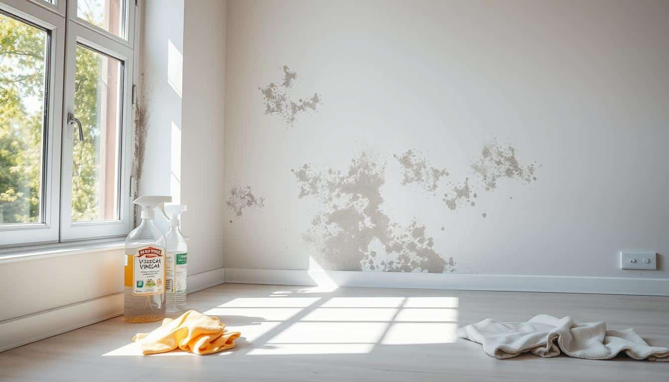 How to Remove Mould from Walls with Vinegar