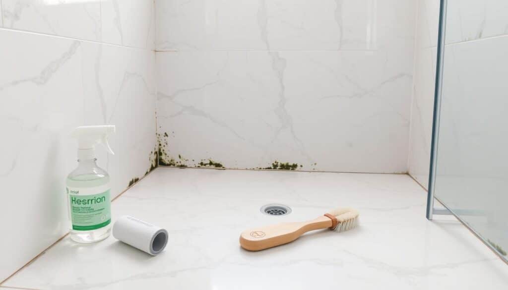Marble Shower Mold Remediation