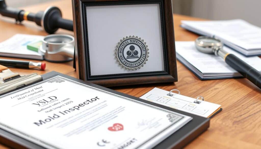 Mold inspector credentials Mold inspector credentials