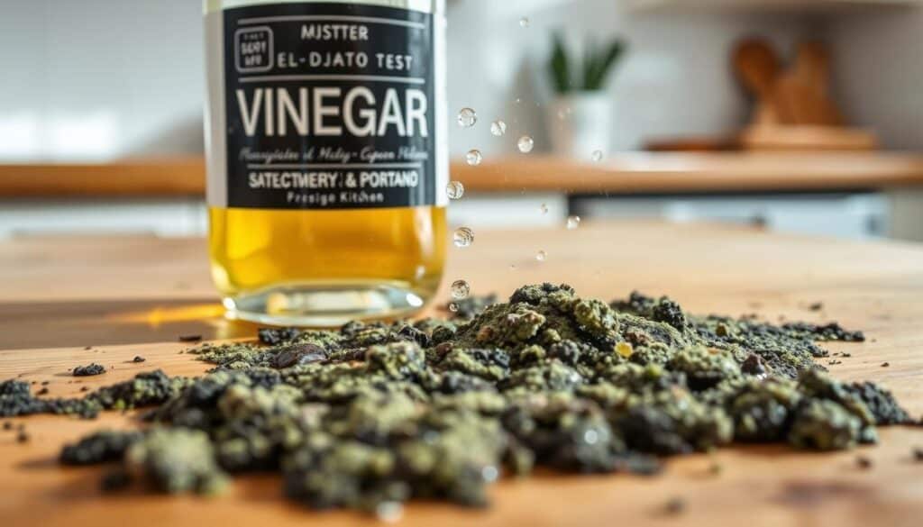 Vinegar for mold removal