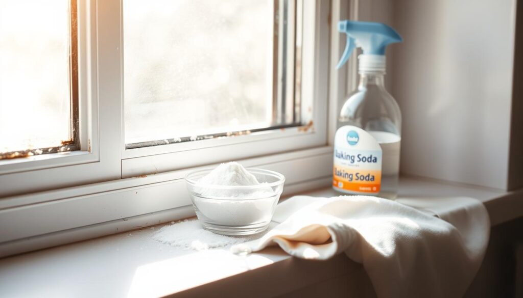baking soda cleaning solution for mold
