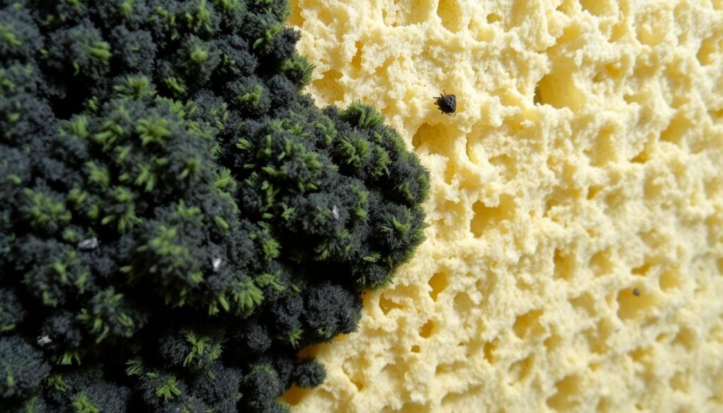 porous surfaces and mold