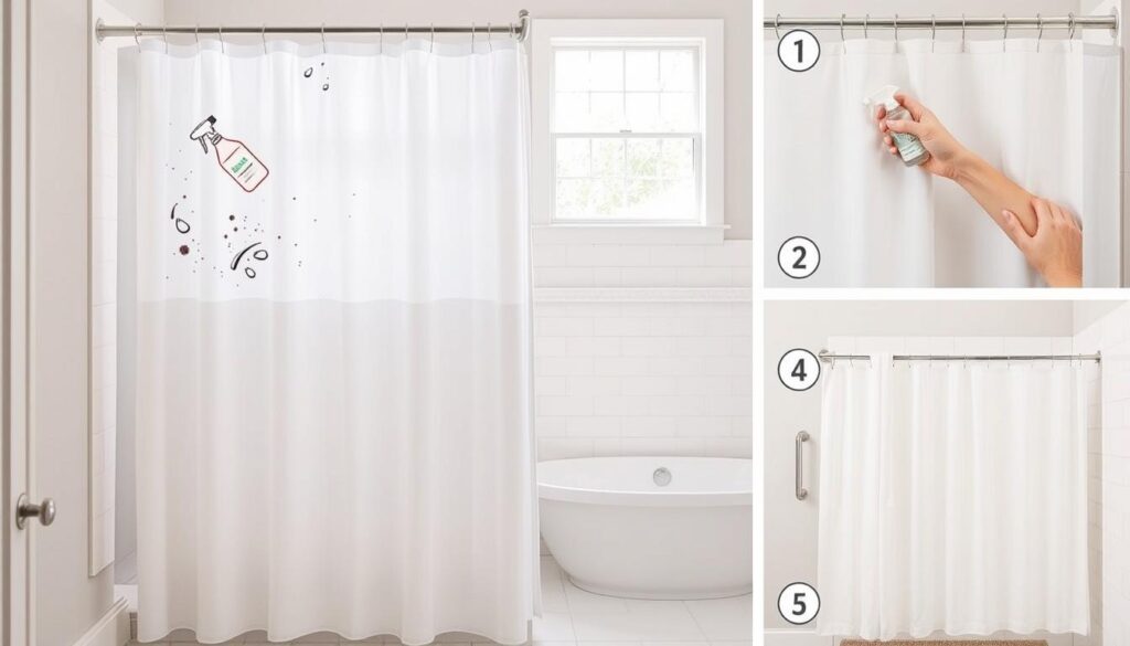 step-by-step mold removal from shower curtains step-by-step mold removal from shower curtains