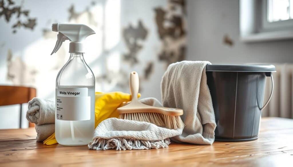 supplies for vinegar mold cleaning