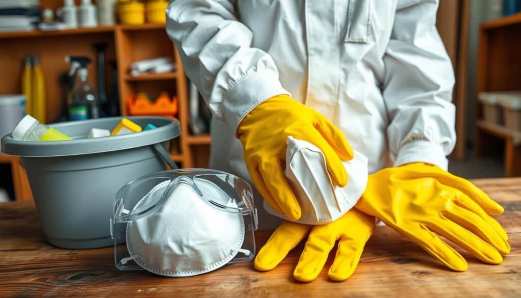 protective equipment for mold removal